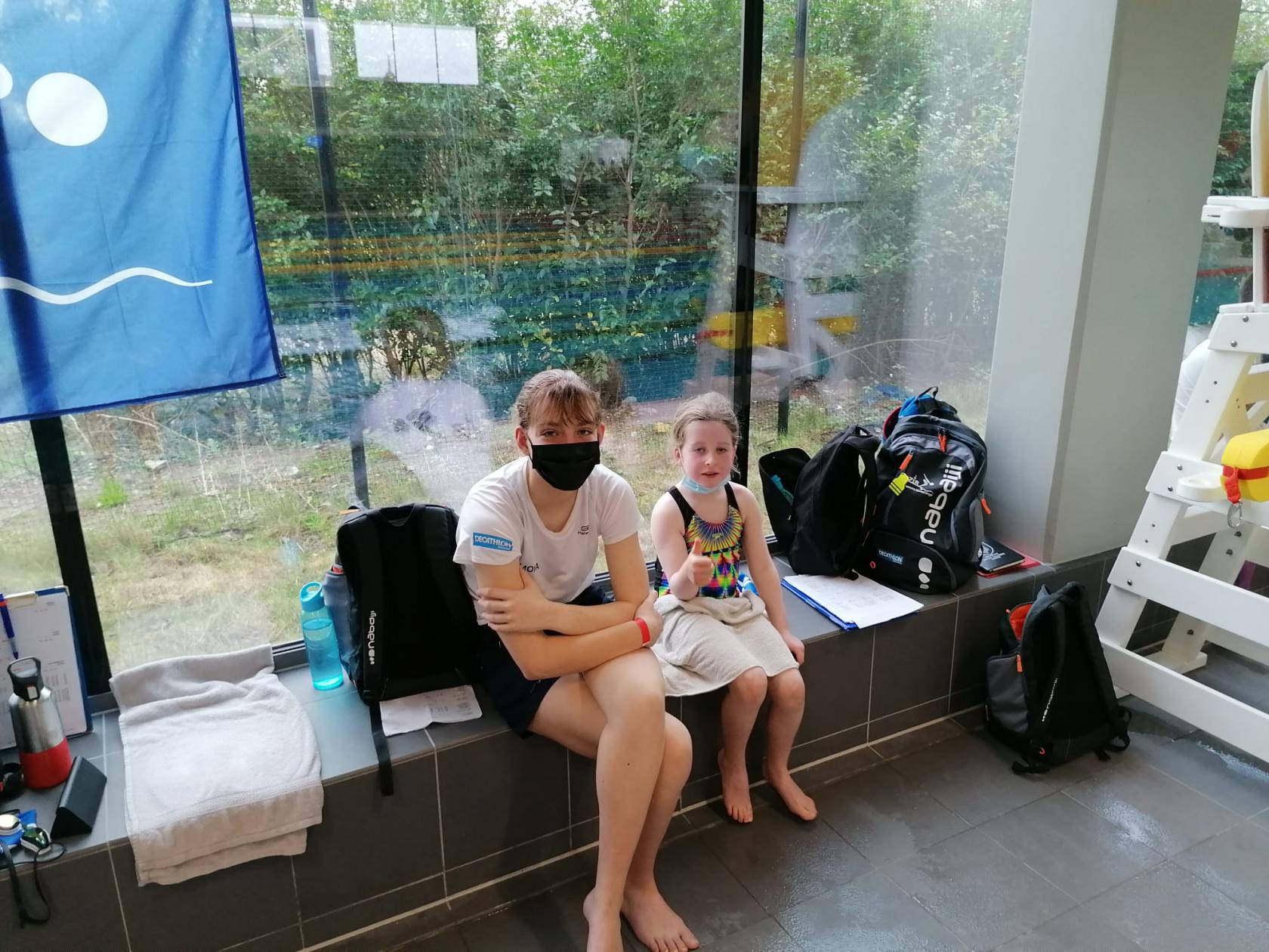 Fros-records voor Lotte en Jasper op het Nationaal Kampioenschap Lange Afstand te Oostende !!
