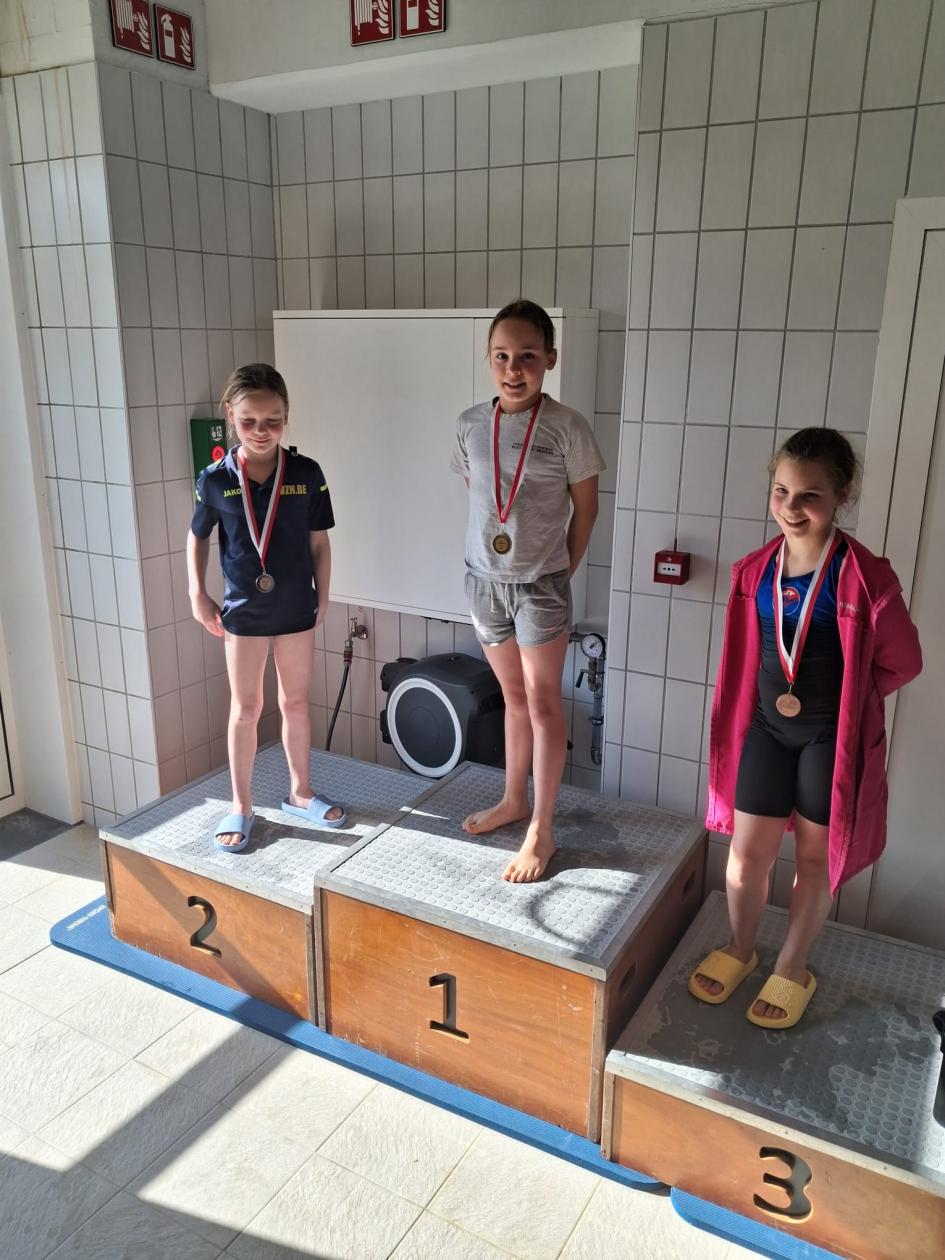 ZIB-zwemmers tonen inzet op Provinciale Leeftijdskampioenschappen in Blankenberge