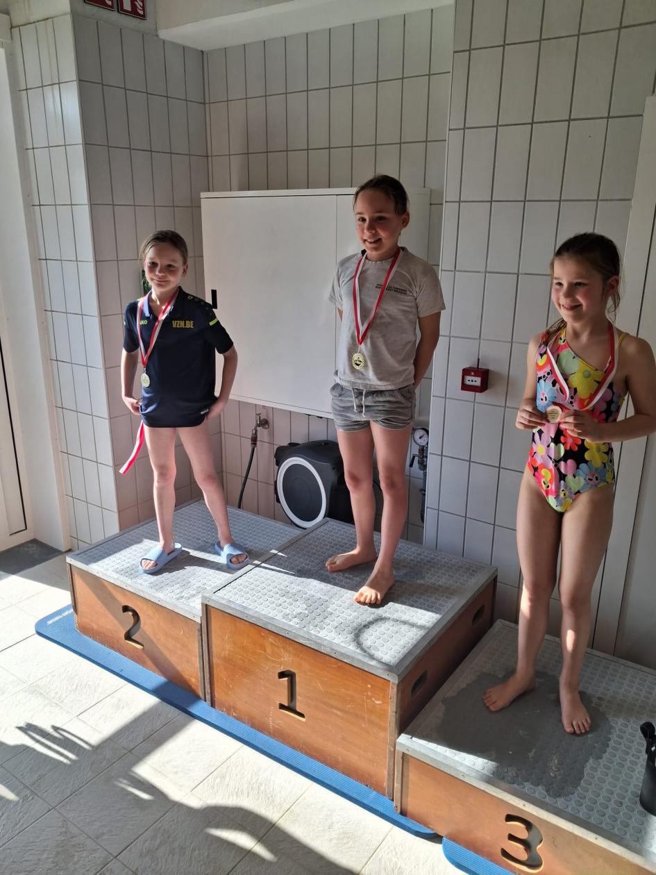 ZIB-zwemmers tonen inzet op Provinciale Leeftijdskampioenschappen in Blankenberge