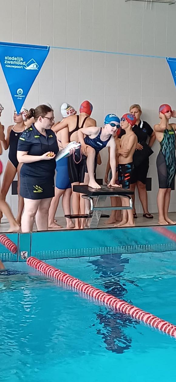 Zwemclub Interbad Brugge schittert op Provinciaal Kampioenschap West-Vlaanderen te Nieuwpoort.
